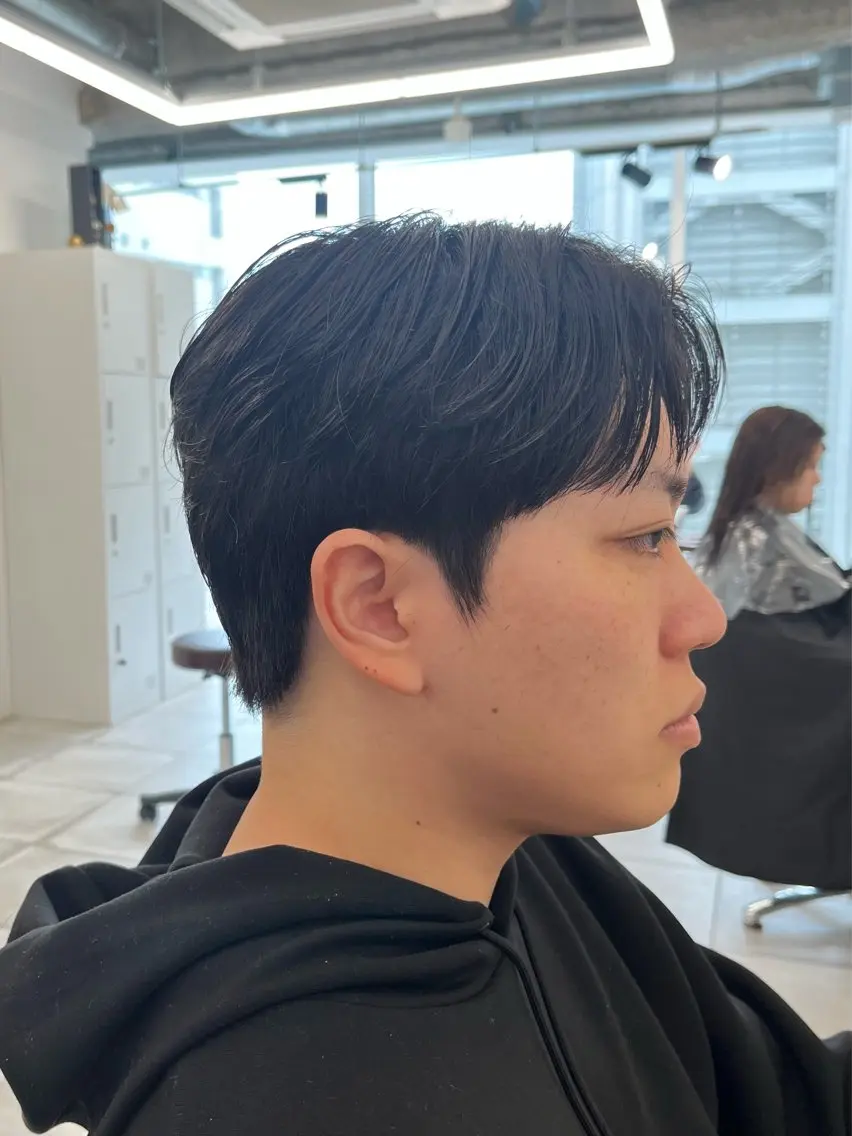 ショート パーマ メンズ 🏆メンズヘア特化 🥇代表りんぺーのヘアスタイル
