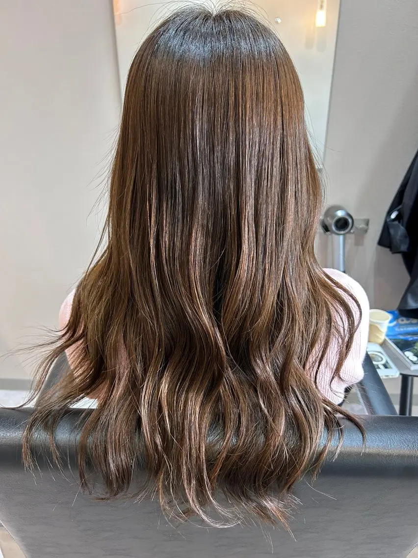 ロング カラー TOSHIKI 透明感カラー🌈のヘアスタイル