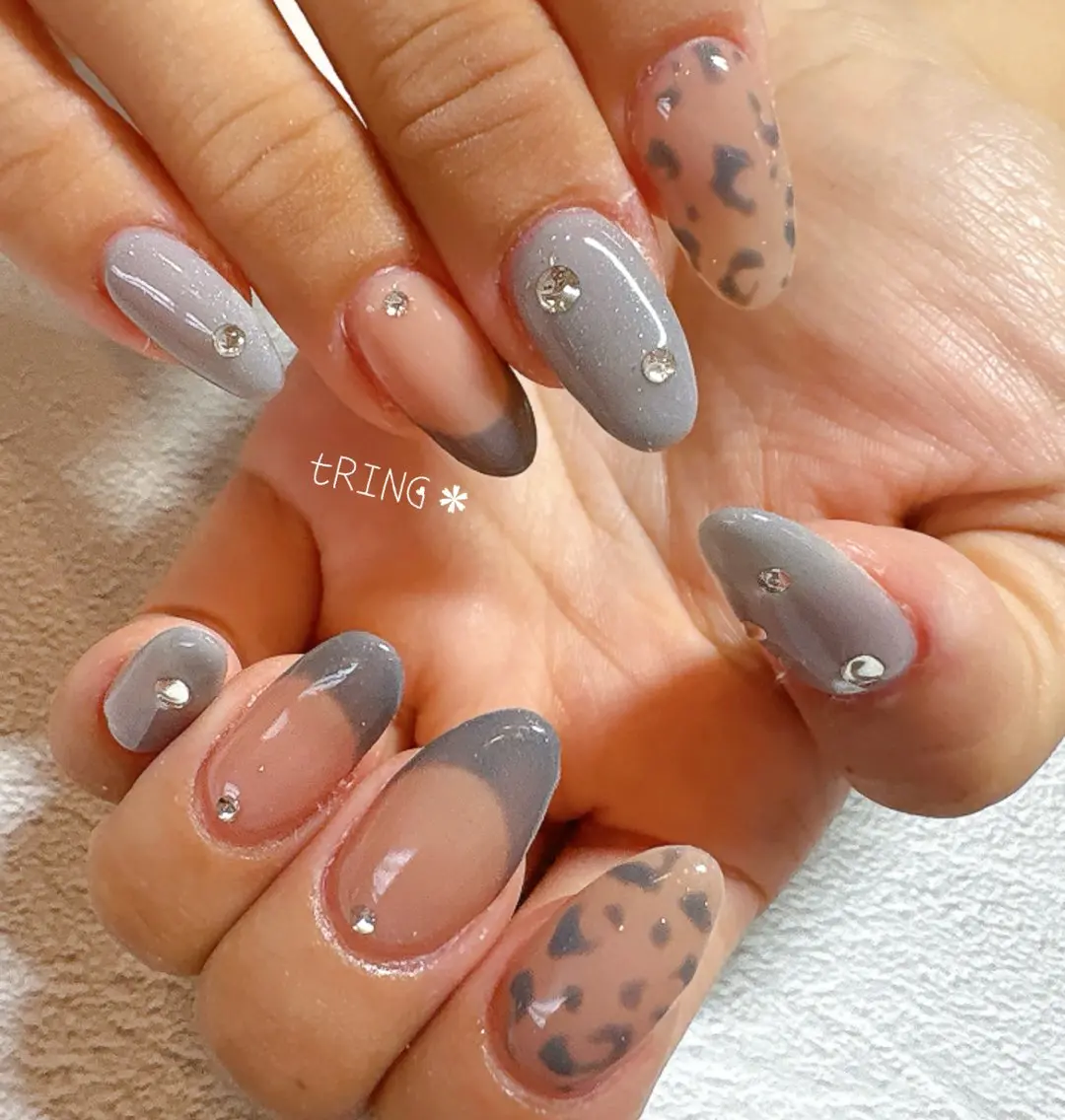 ネイル ハンドネイル tRING* しいの木台のネイルデザイン