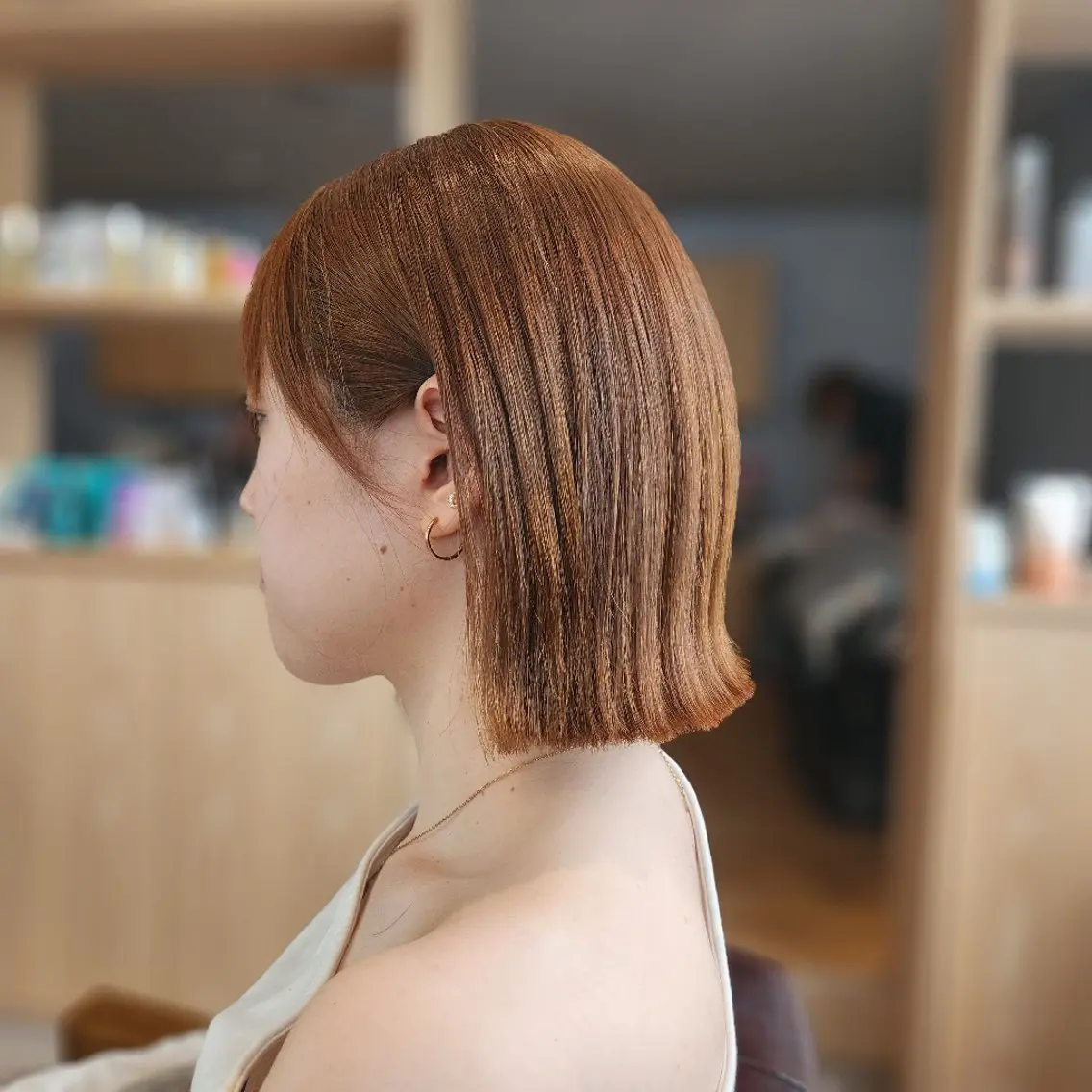 ショート 髪質改善 シールエクステ🎀 ホシノ🕒ユウカのヘアスタイル