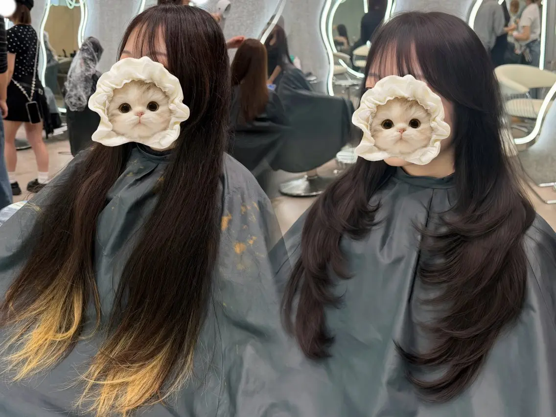 ロング ヘアアレンジ アッシュ ボブ くびれヘア 顔まわりレイヤー 顔周りカット カット ヘアカラー トリートメント ヘアセット 大宮縮毛矯正🩵 レイヤー 佐藤和のヘアスタイル