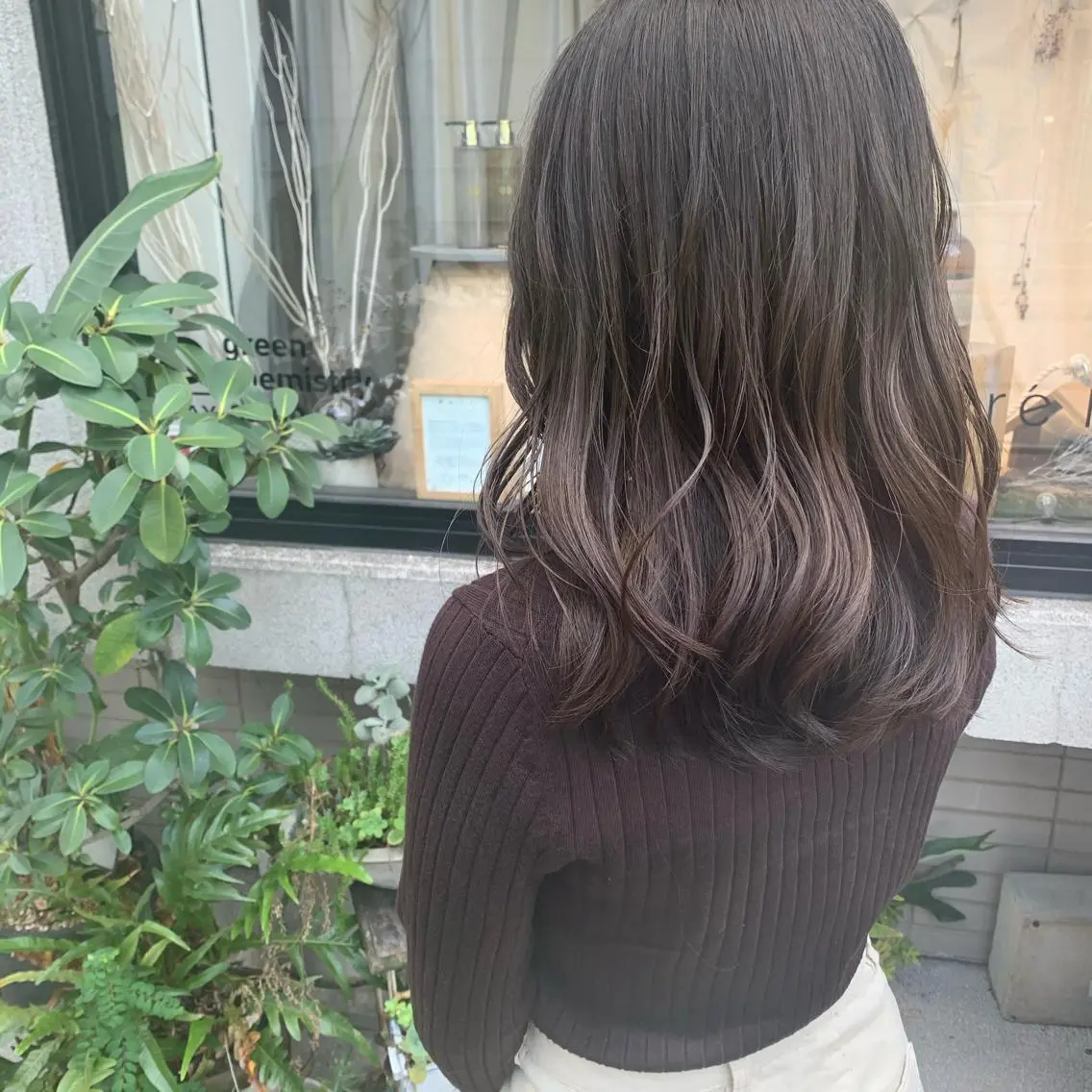 ロング カット ヘアカラー トリートメント 艶髪color💎髪 質改善ストレート大吉のヘアスタイル