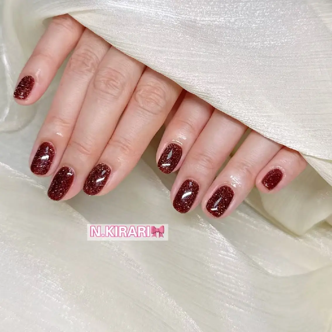 ネイル ハンドネイル ハンドケア 🎀 ユズ 🎀のネイルデザイン