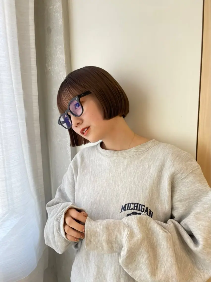 ショート カラー ブリーチ カット ヘアカラー ralme/sol 髙橋一哉のヘアスタイル