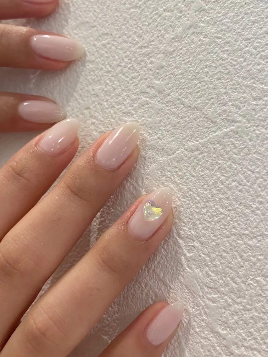 ネイル ハート 冬ネイル クリスマス Ann nailのネイルデザイン
