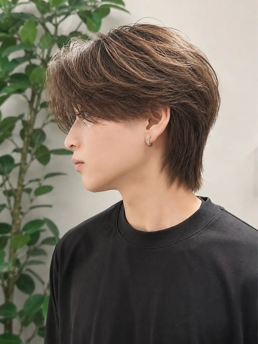 メンズ専用カットWカラートリートメントの写真