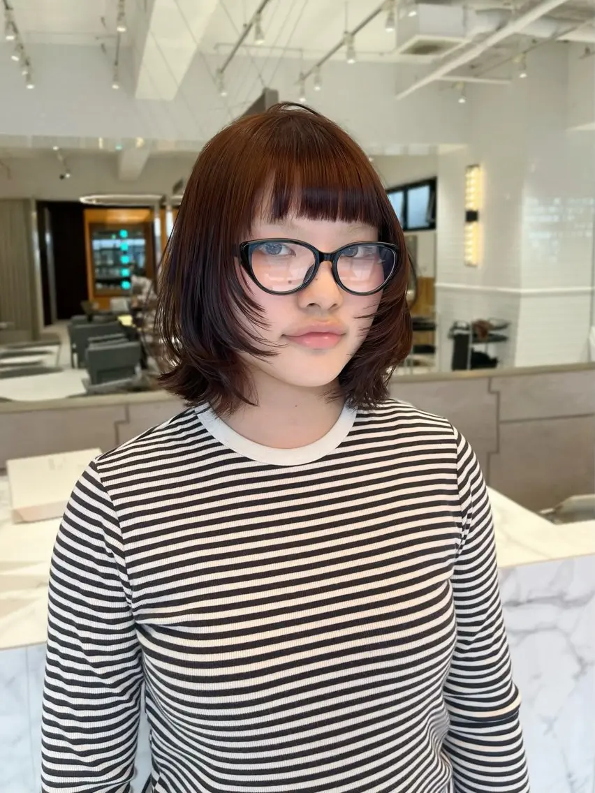 ショート カット ヘアカラー haruna .のヘアスタイル