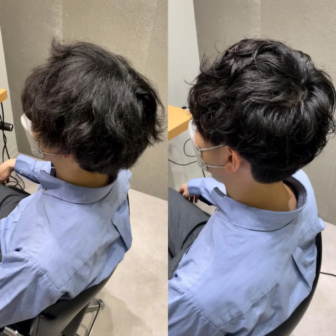 メンズ メンズパーマ メンズツイストパーマ ツイストパーマ カット パーマ トリートメント ヘッドスパ 髪質改善ヘアケア 艶髪特化/上田のヘアスタイル