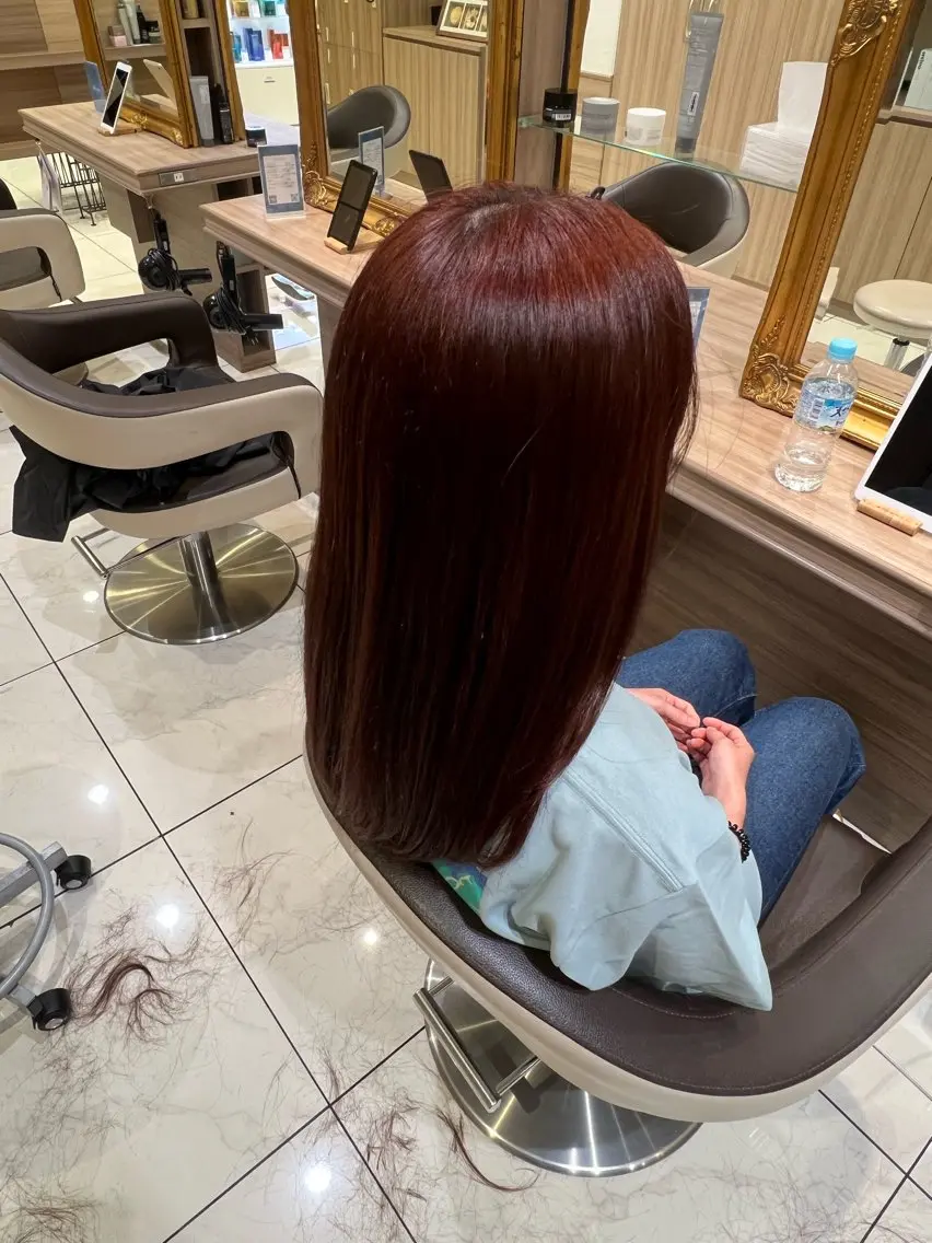 カラー ✨レイヤーカット 佐藤怜央✨のヘアスタイル