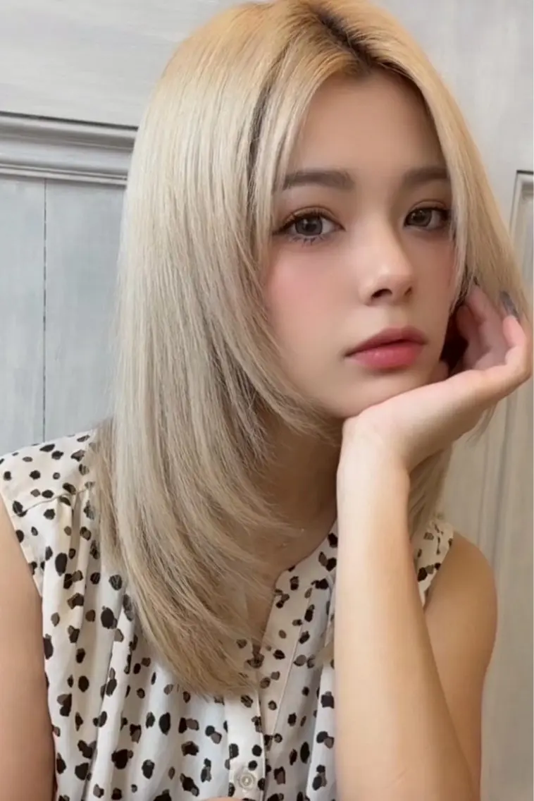 セミロング レイヤーカット メンズスタイル/渡邊 優人のヘアスタイル