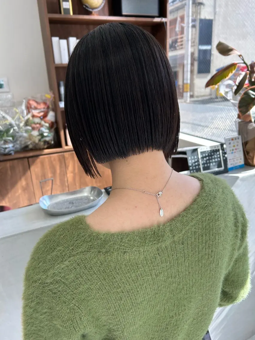 ショート カット トリートメント (h)wim ウィムのヘアスタイル