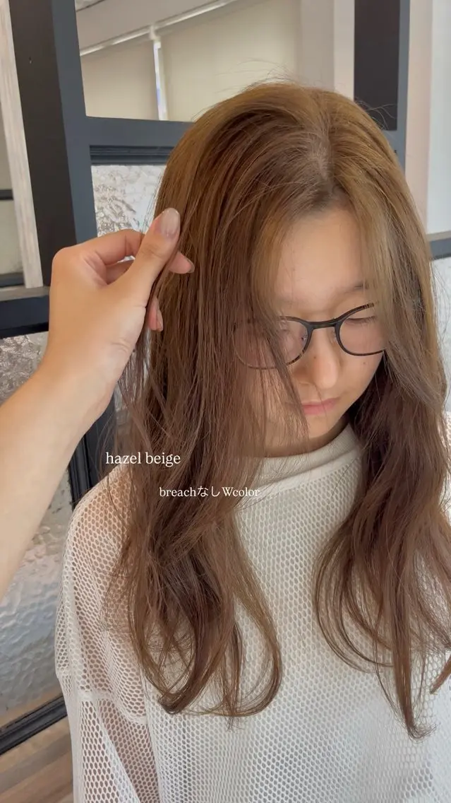【🌟当日予約限定 】cut＋ color＋treatment¥9500の写真