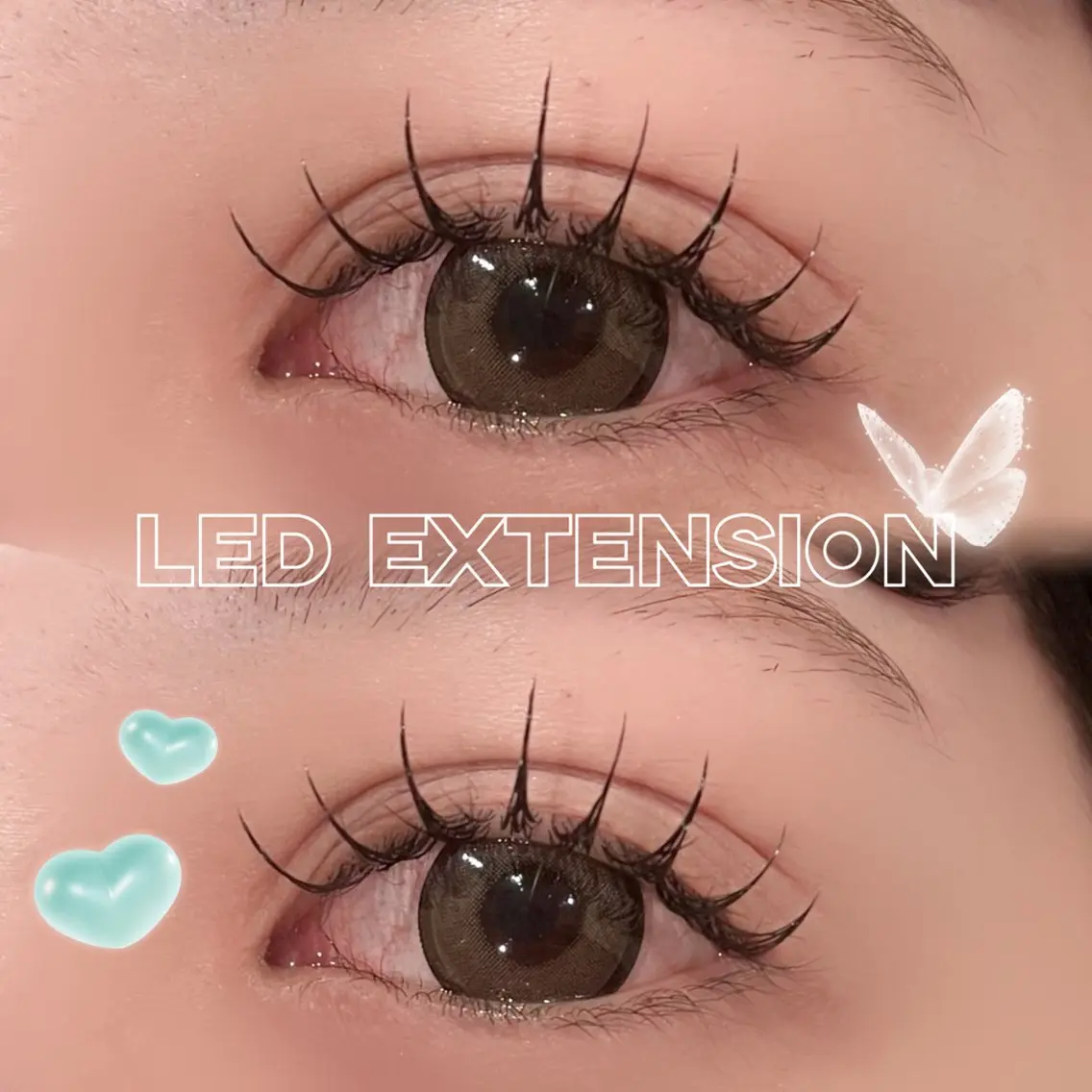 【11:30〜練習モデル様募集】🌈オフ込み/LEDフラットラッシュ120本🌈(LEDエクステオフ可⭕️)の写真
