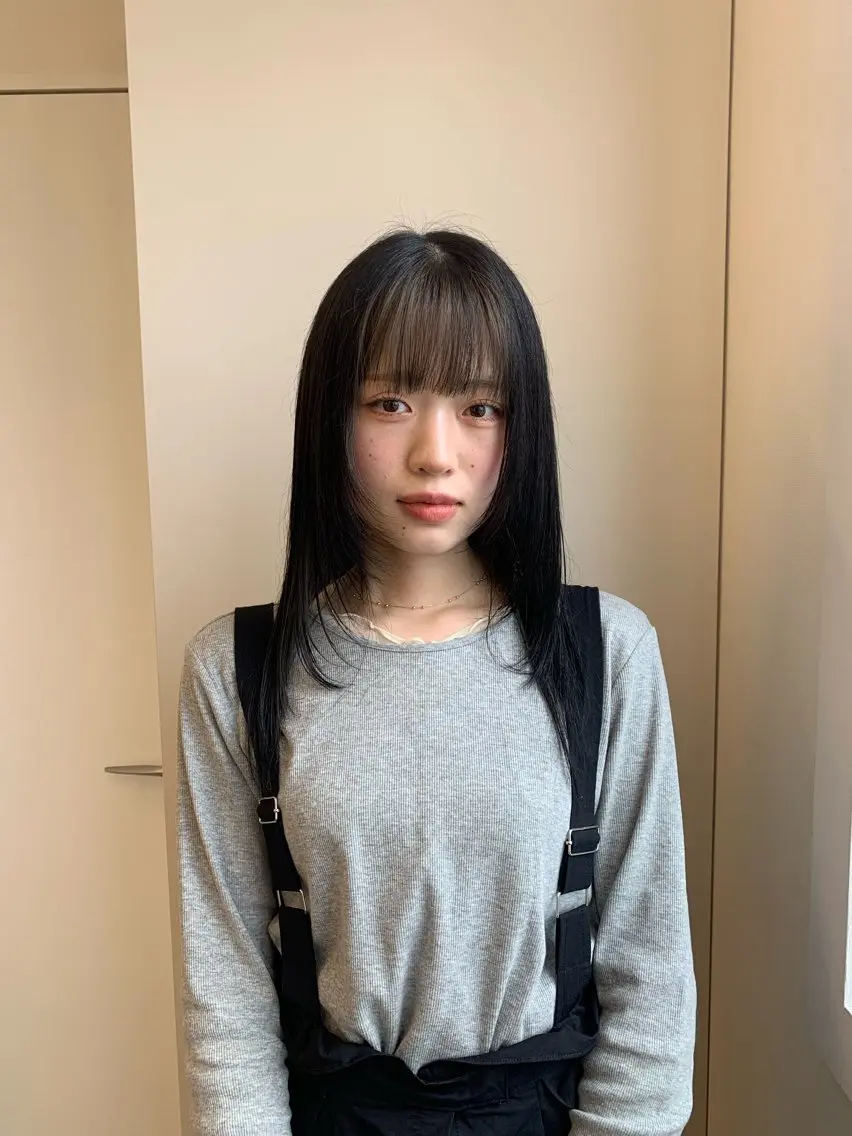 ミディアム 顔まわりレイヤー レイヤーカット カット PAIR DAISUKEのヘアスタイル