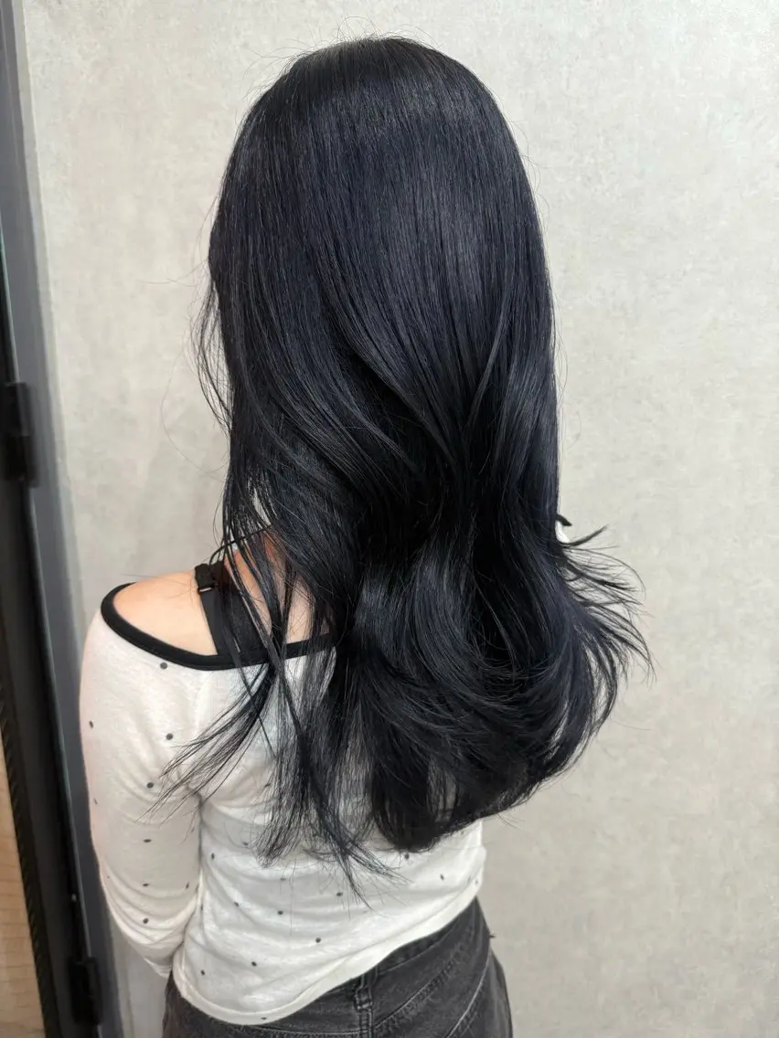ロング カラー レイヤーカット AIRI layer cut hairのヘアスタイル