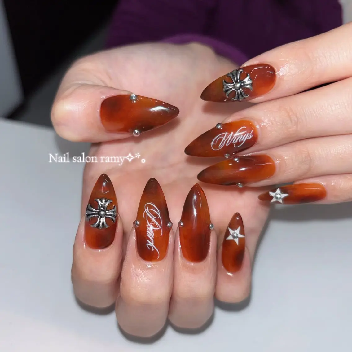 ネイル ハンドネイル Nail salon ramyのマツエク・マツパデザイン