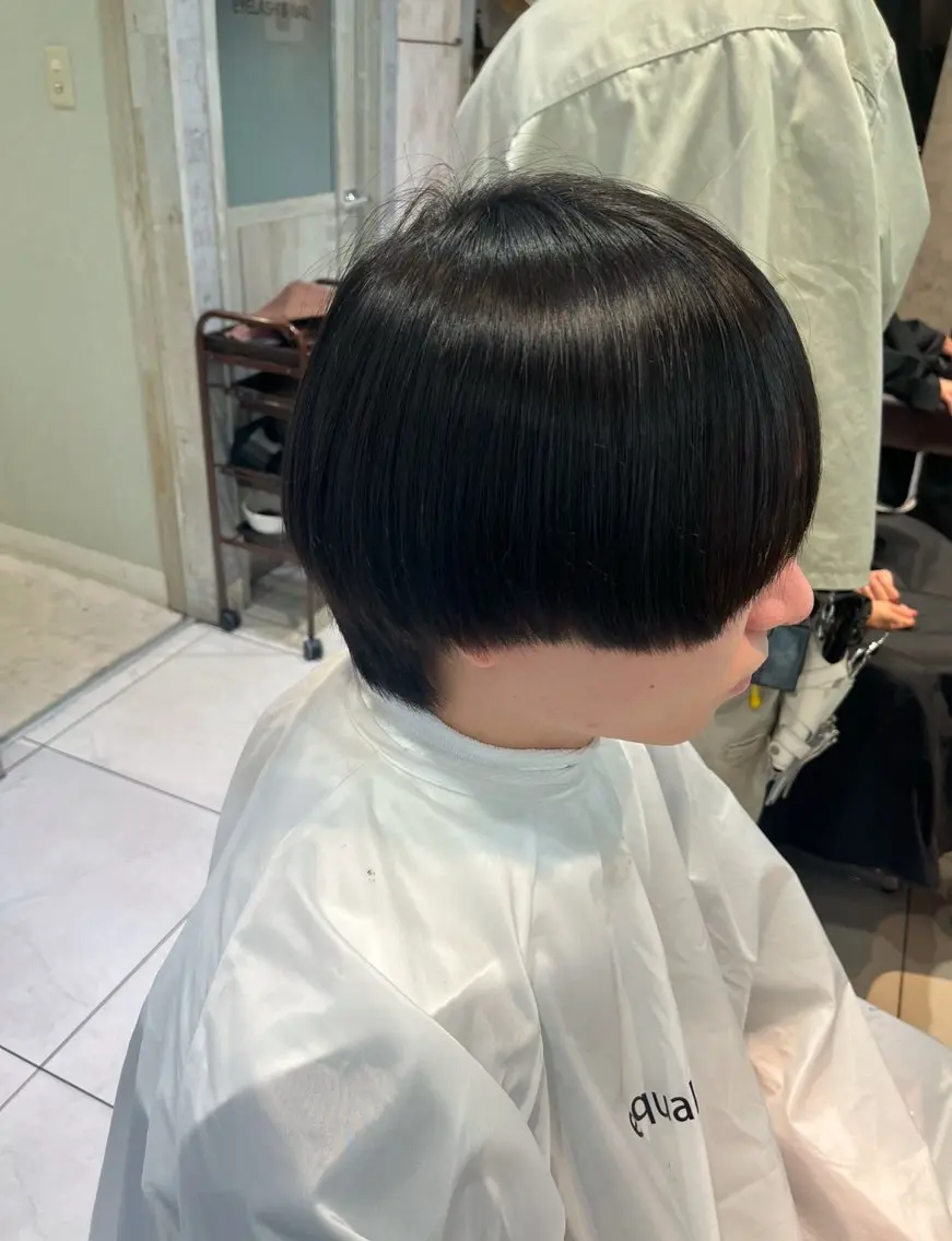 メンズ カット ヘッドスパ ✨髪質改善カラー✨ ななみのヘアスタイル