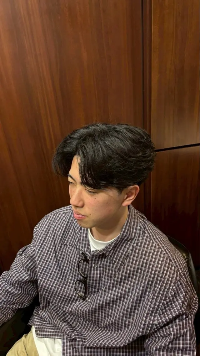 ショート パーマ 高橋 大輔のヘアスタイル