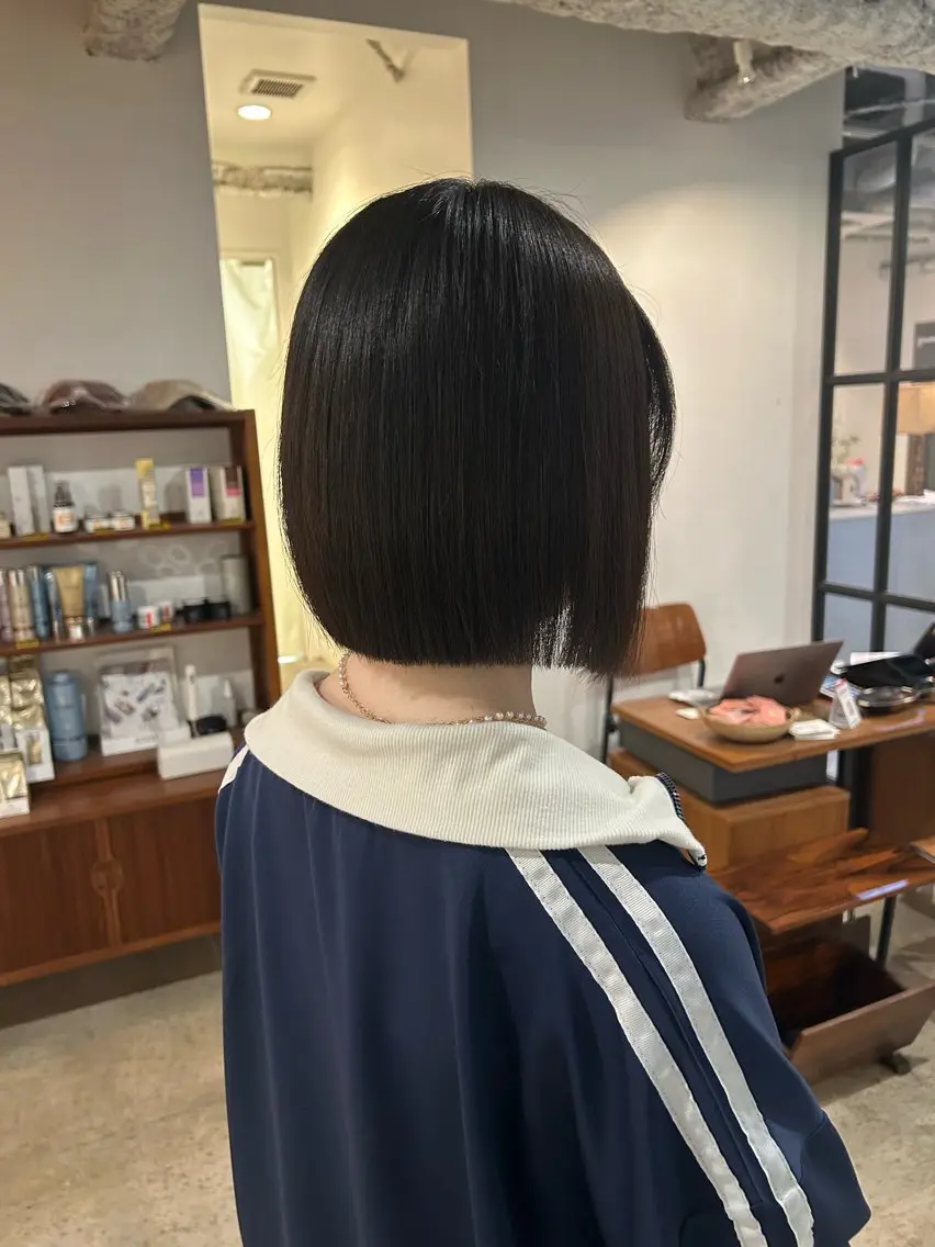 ミディアム ヘアアレンジ ボブ 🎀suzuna 透明感colorのヘアスタイル