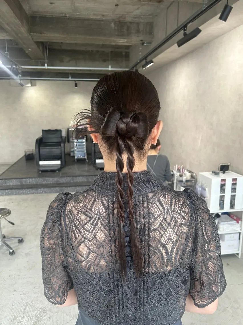 セミロング ヘアセット 透明感カラー/ Reika☁️ིྀのヘアスタイル