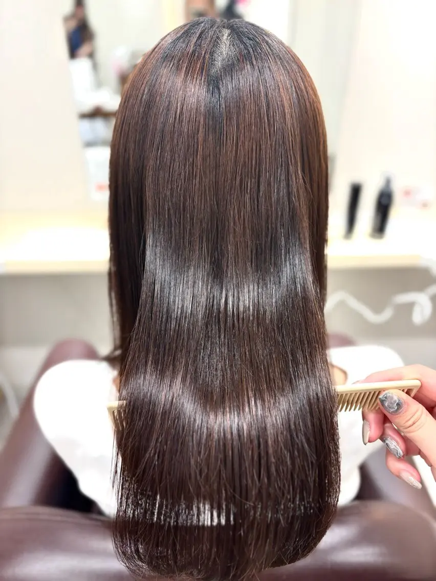 ロング カット トリートメント Haruka✄﻿ 透明感カラー🫧🌙のヘアスタイル