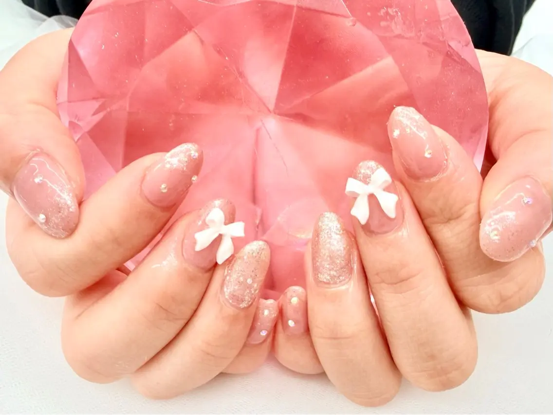 【ハンド】シンプル定額ネイルコース￥4,000の写真