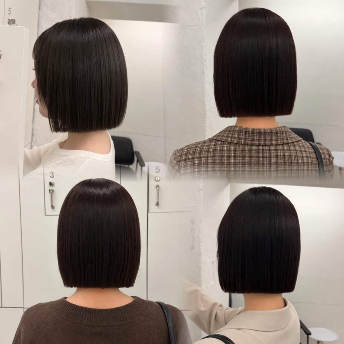 ショート カラー 透明感カラー ボブ mei ボブ ショートボブ特化🤎のヘアスタイル