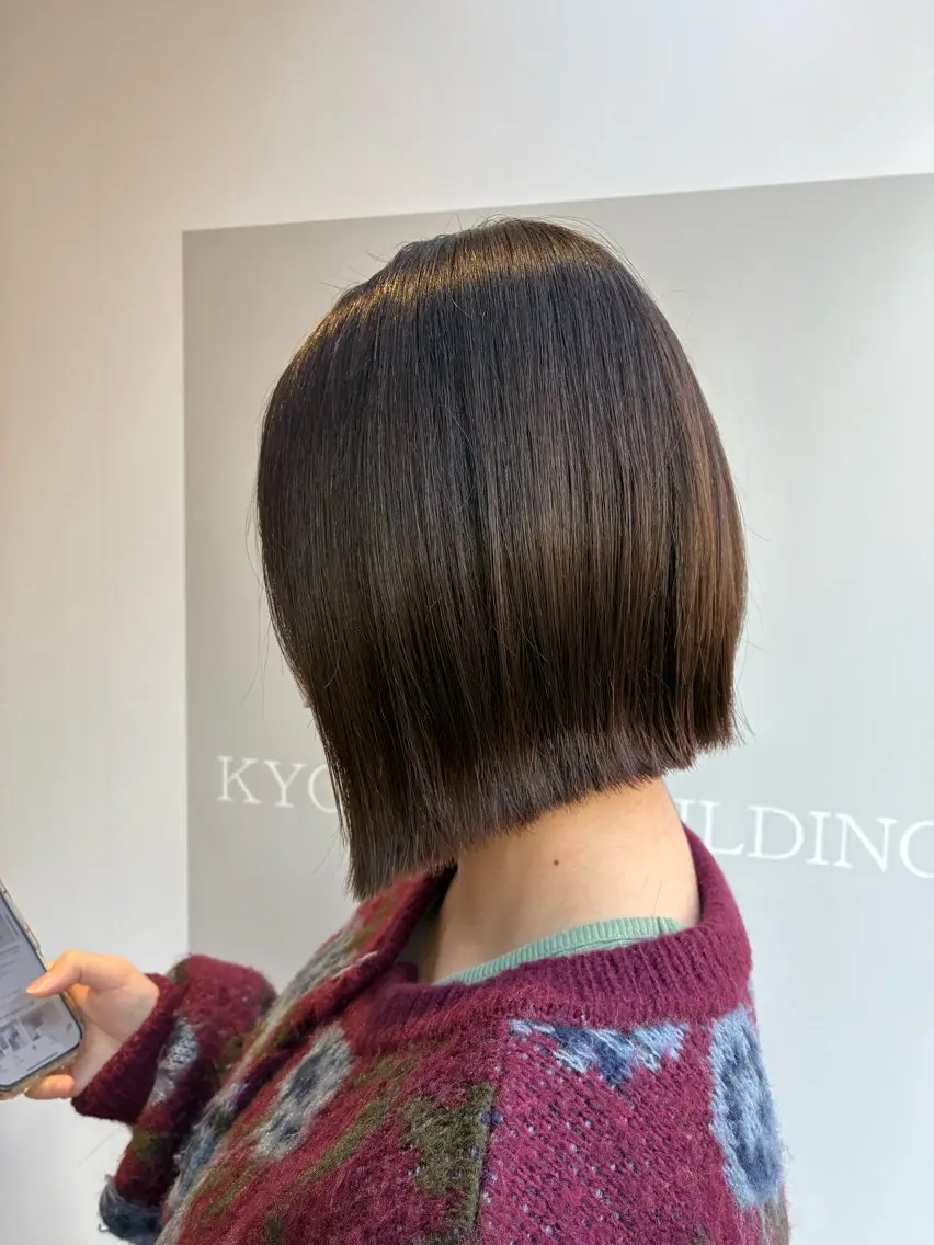 ショート カット ヘアセット 透明感ベージュ🤎 manami👒🌿のヘアスタイル