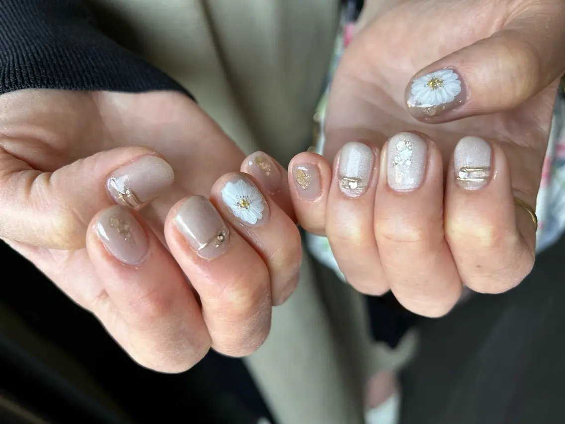 ネイル ハンドネイル フットネイル ✴︎ Delightのネイルデザイン
