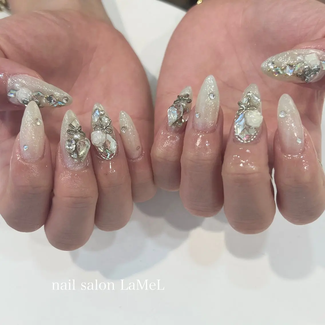 ネイル ハンドネイル 【nailsalon LaMeL】岡崎のネイルデザイン