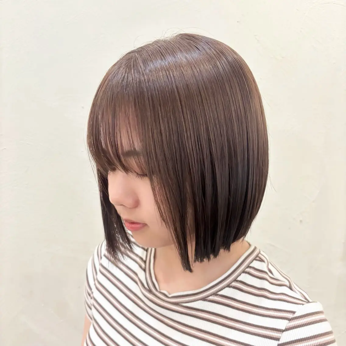 カラー 縮毛矯正 ヘアカラー little ruca‎𖤐のヘアスタイル