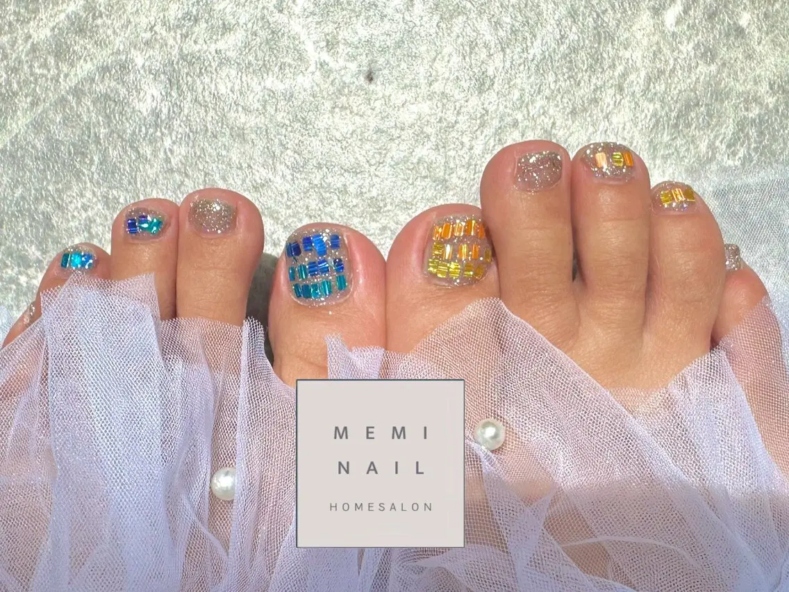 ネイル フットネイル MEMI NAILのネイルデザイン