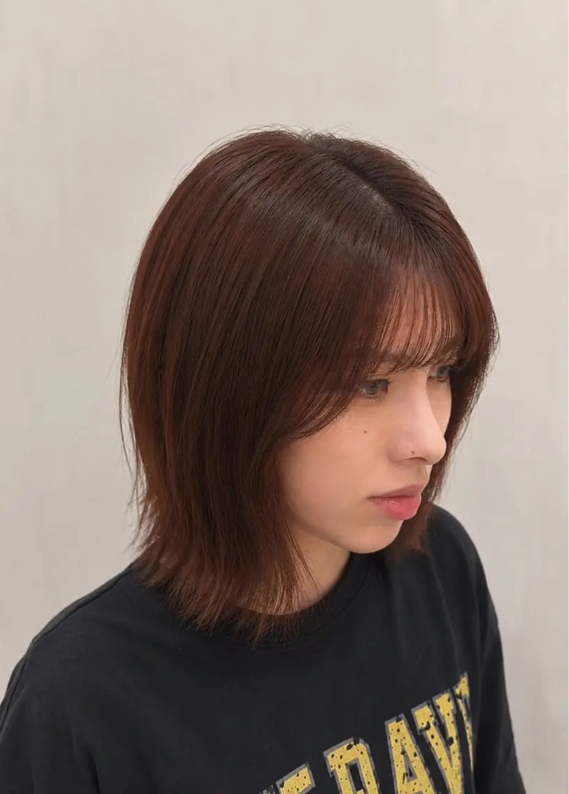 カラー 透明感ブリーチなし Wカラー / 田村のヘアスタイル