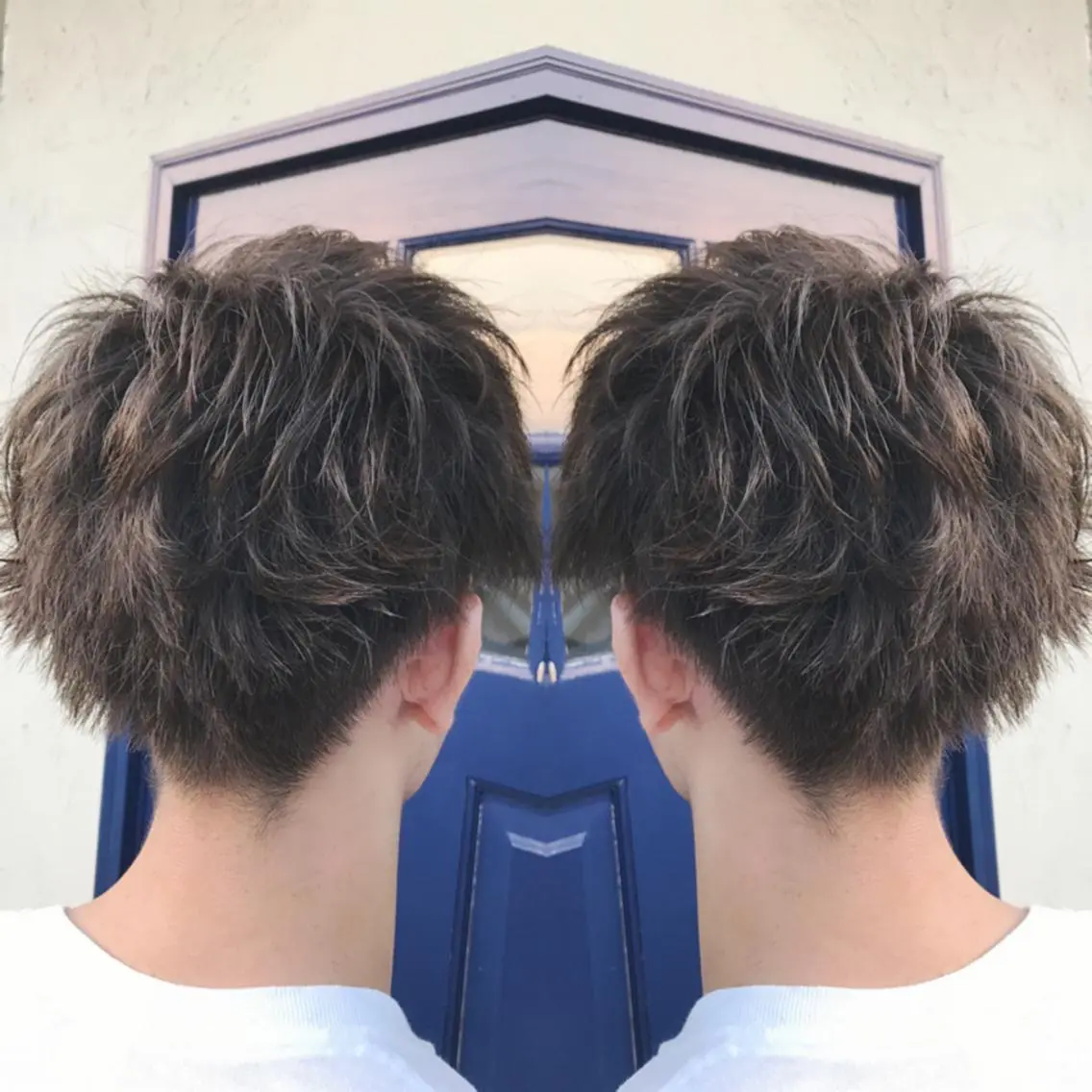ショート カラー メンズ 重政 和樹のヘアスタイル
