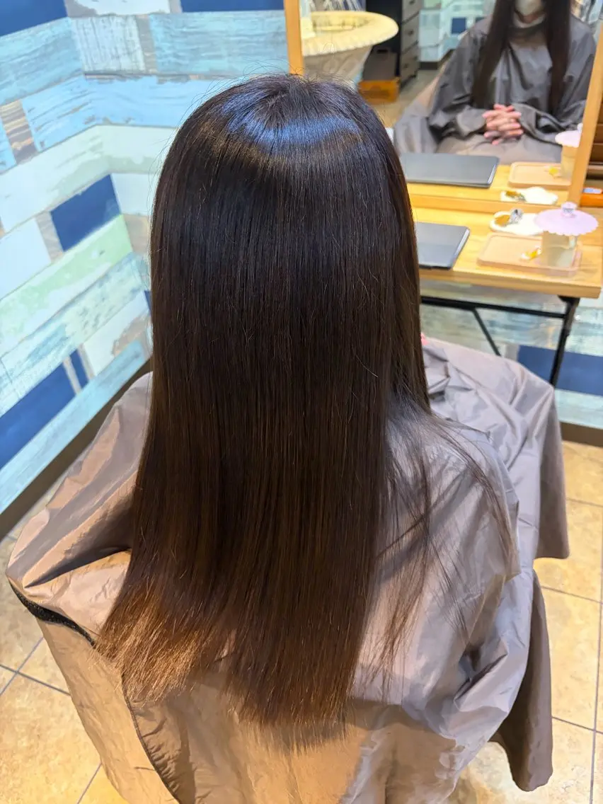 ロング カラー 穐山春佳 モデル募集中🫧のヘアスタイル