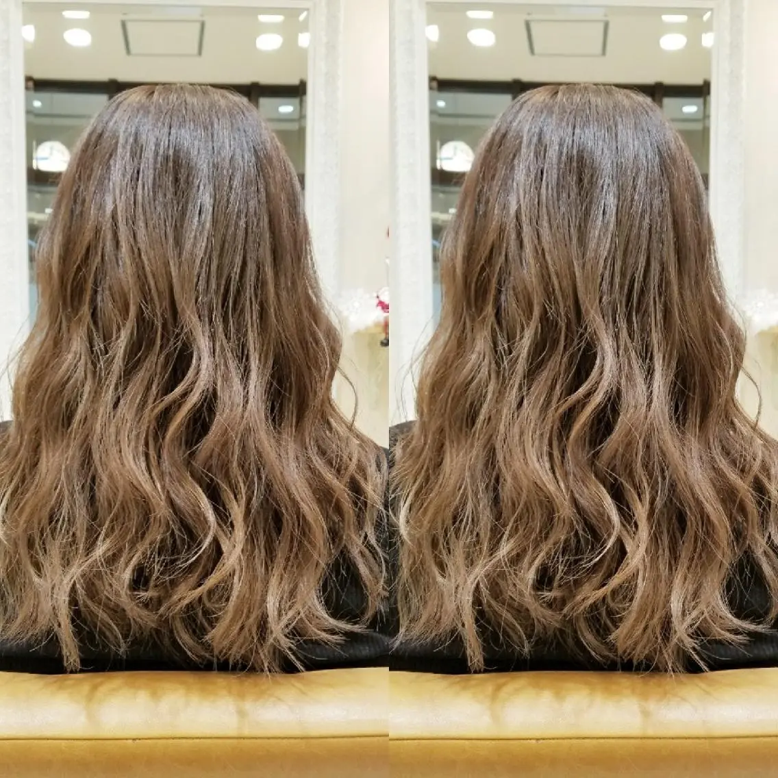 カラー ロング ベージュカラー ハイライトカラー 3Dハイライト ハイライト ブリーチ・ハイトーン 特化🎉内山のヘアスタイル