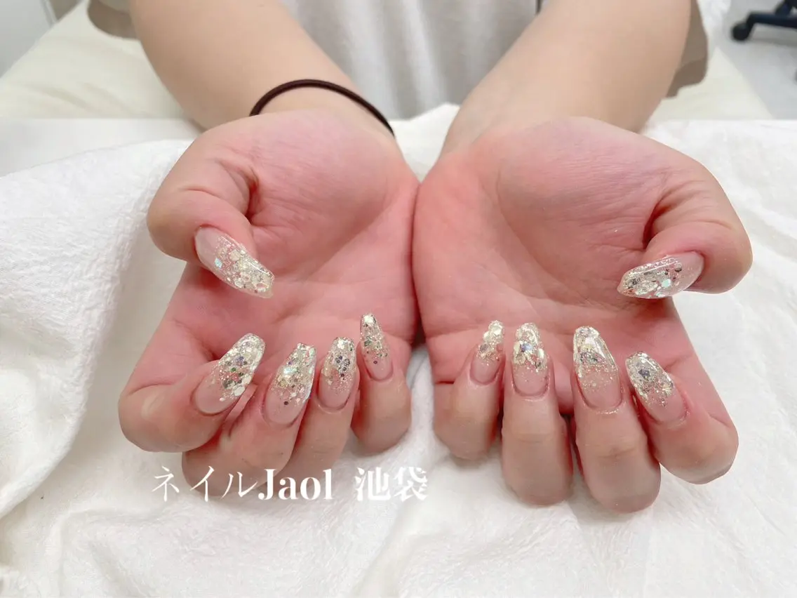 ロング ネイルJaol 池袋のネイルデザイン