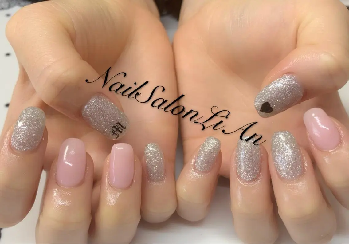 ネイル アートネイル シンプルネイル NailSalon LiAnのネイルデザイン