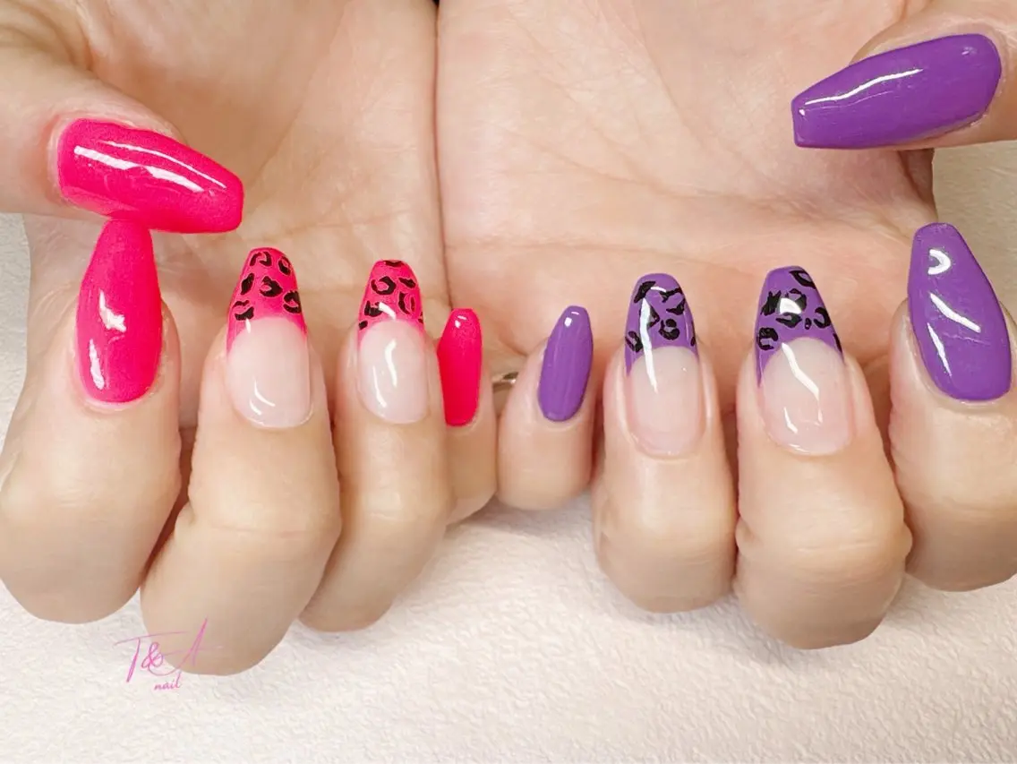ネイル フレンチネイル ジェルネイル オフィスネイル スカルプネイル T&A nailのネイルデザイン