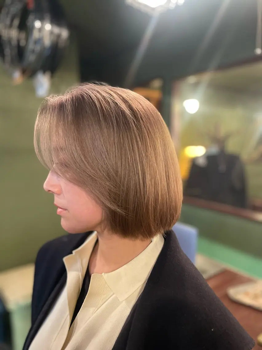 ショート カラー カット ヘアカラー トリートメント ヘアセット PATH-hair. storeのヘアスタイル