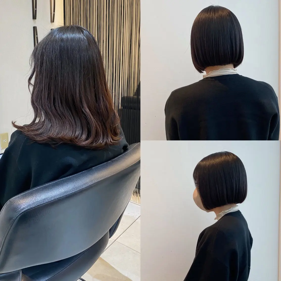 ショート パーマ ボブ カット 縮毛矯正 トリートメント mai / linoah˚✧のヘアスタイル