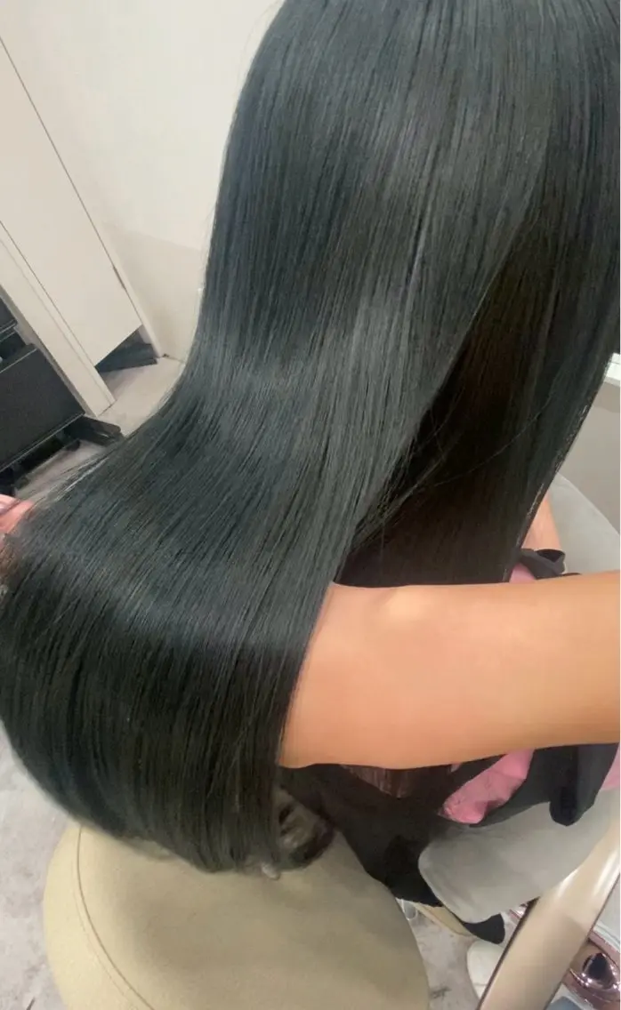 ロング 縮毛矯正 トリートメント 縮毛矯正 トリートメント 早坂 美咲のヘアスタイル
