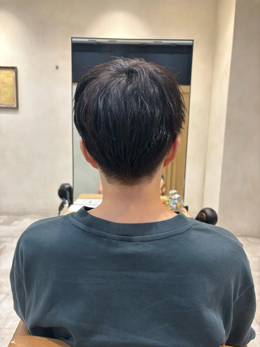 メンズ あべ えみのヘアスタイル