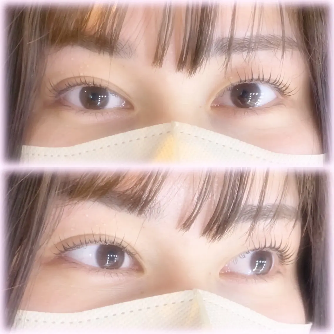 マツエク・マツパ 一重×まつ毛パーマ 💕萌愛 💕のマツエク・マツパデザイン