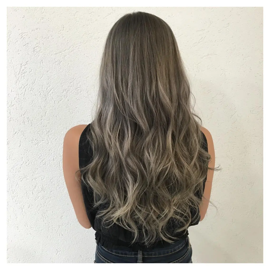 ロング カラー ブリーチ ダブルカラー イルミナカラー biscohair 髪にドラマを。のヘアスタイル