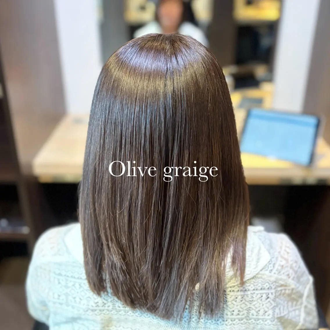 ミディアム カラー カット ヘアカラー トリートメント 🌷松本 穂乃佳🌷のヘアスタイル