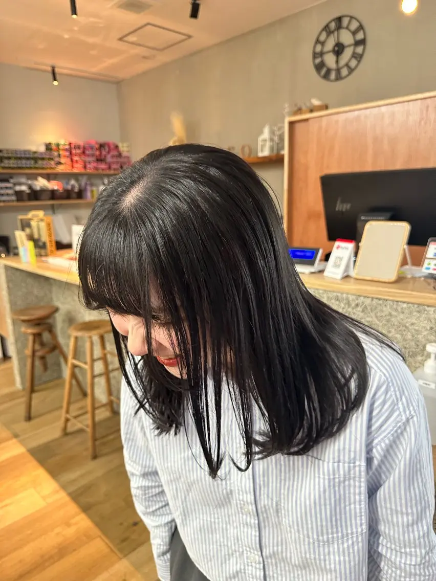セミロング カラー SAKURA/ CIEL福岡のヘアスタイル