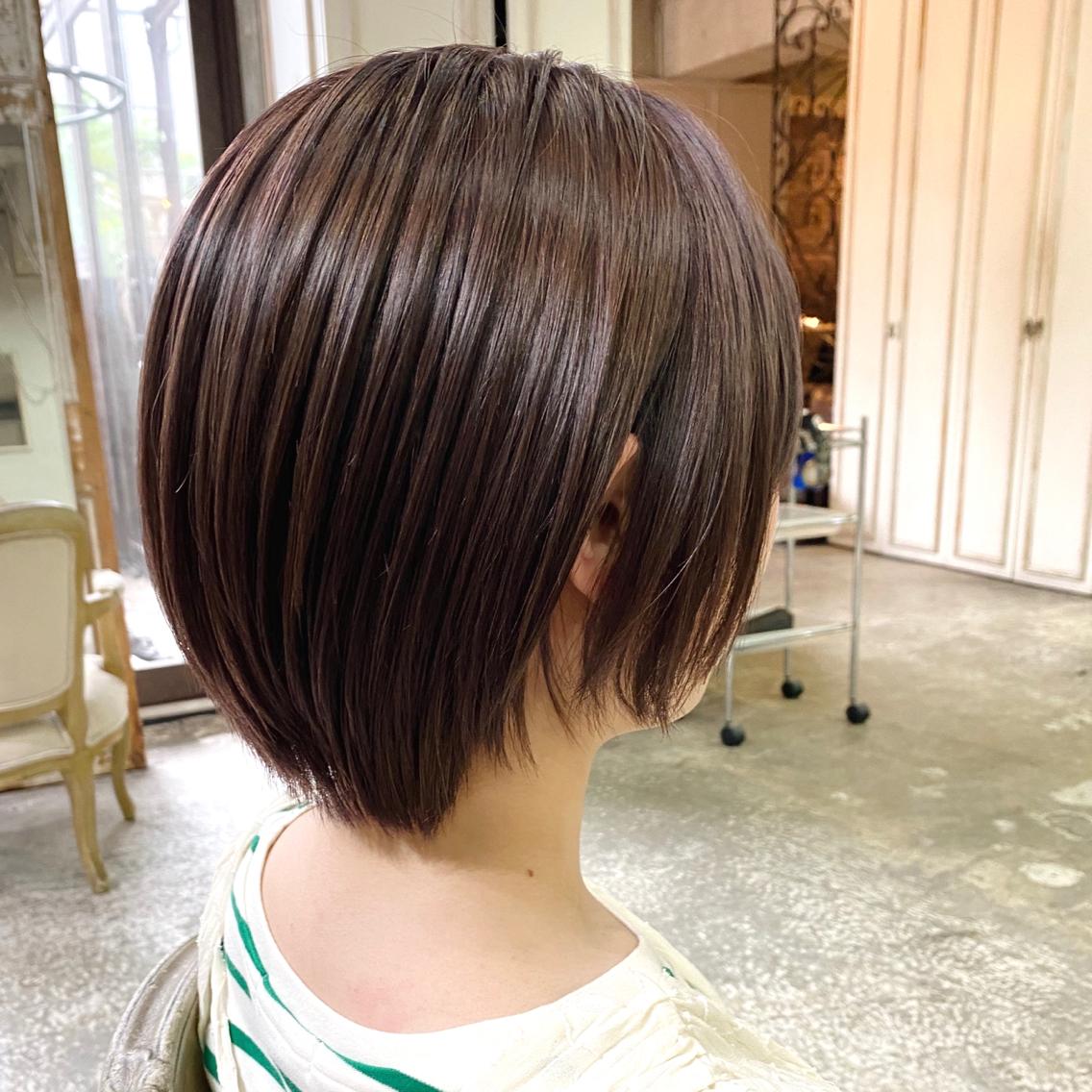 ショート カラー カット ヘアカラー トリートメント ✨店長/原宿/艶髪✨ 阿部凌太郎のヘアスタイル