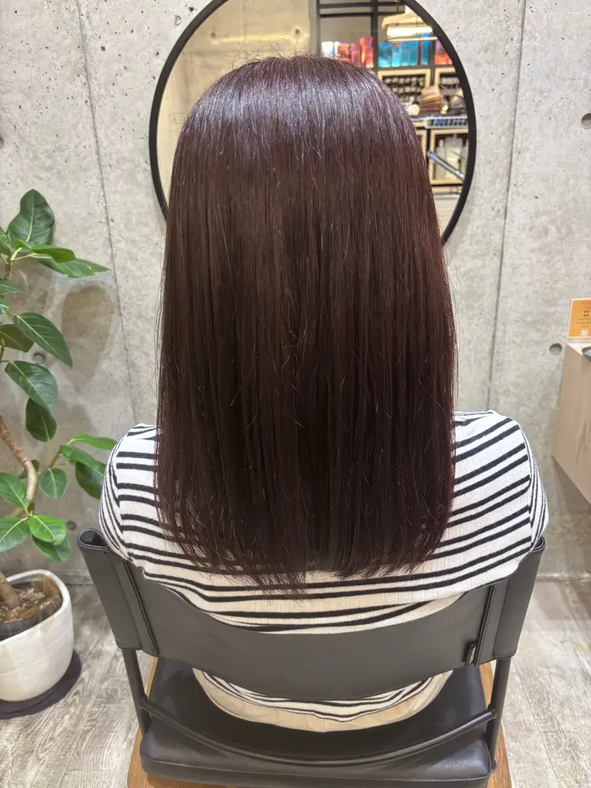 カラー 島袋 聖加のヘアスタイル