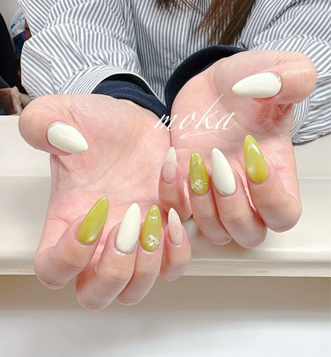 ネイル ハンドネイル ハンドケア 胡蝶蘭レディースサロ ンNailMOKAのネイルデザイン